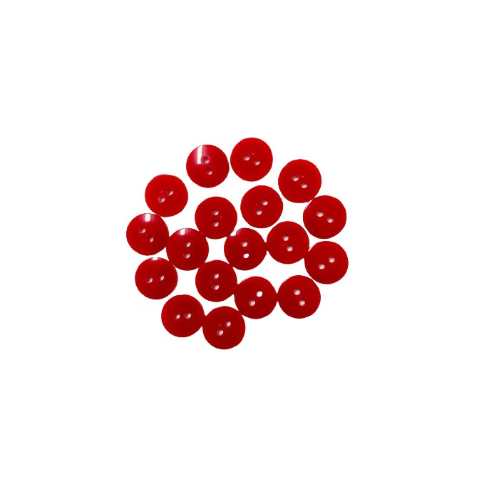 Botões para Patch 24 Vermelho - 18 Unidades
