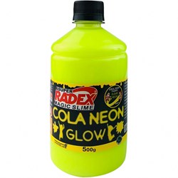 Cola Neon para Slime 500g REF.7304 Amarelo