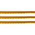 Fita Grelot Pompom Amarelo Ouro 13mm 7875/P - com 2 metros