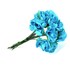 Flor de Papel P Azul Turquesa RSP-001 - 12 unidades