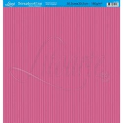 Folha Simples Scrapbook SS-006 Listras Pink