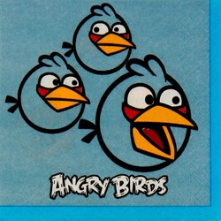 Guardanapo Angry Birds 24,5x24,5cm GDI-05 - com 1 unidade