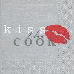 Guardanapo GD-202 (200064) Kiss the cook - com 1 unidade