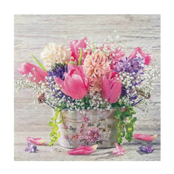Guardanapo para Decoupage Arte Fácil GU-070 Flores da Primavera