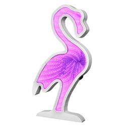 Luminária com Led Infinito 36x18cm LL08 Flamingo