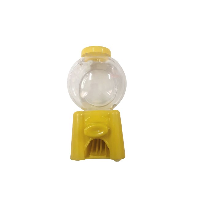 Mini Baleiro Candy Plástico 10cm Base Amarela