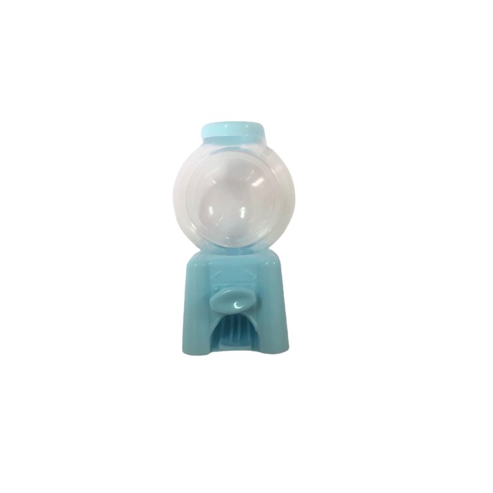 Mini Baleiro Candy Plástico 10cm Base Azul Claro