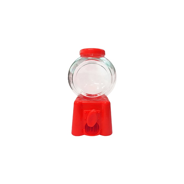 Mini Baleiro Candy Plástico 10cm Base Vermelho