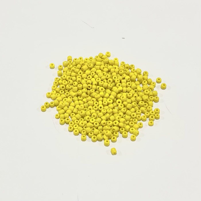 Missangão Amarelo 3,6 mm - 25 g