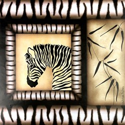 Papel Atelier das Artes DEC-008 Zebra