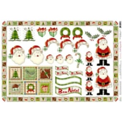 *Papel para Decoupage Litoarte PDN-014 Noel Country III