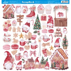 Papel para Scrapbook Natal SDN-173 Coleção Natal Mágico