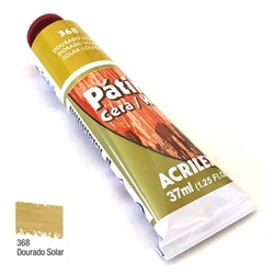 Pátina em Cera Acrilex 37mL - 368 Dourado Solar