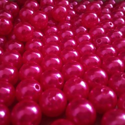 Pérola 10mm Pink (PI038) - Embalagem com 95grs
