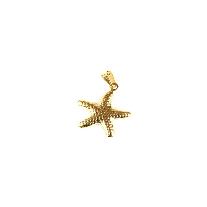 Pingente Banhado a Ouro PBO-084 Estrela do Mar