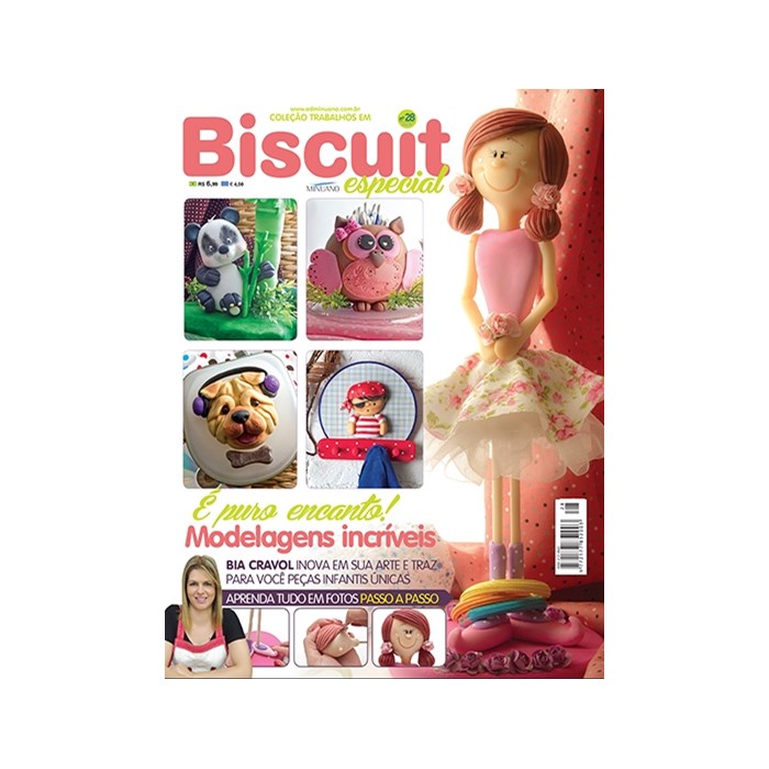 Revista Coleção Trabalhos em Biscuit Especial (Ano III -Nº28)