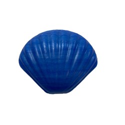 Sabonete Decorativo Mini Concha Azul - Com 1 Unidade