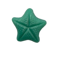 Sabonete Decorativo Mini Estrela Verde Petroleo - Com 1 Unidade