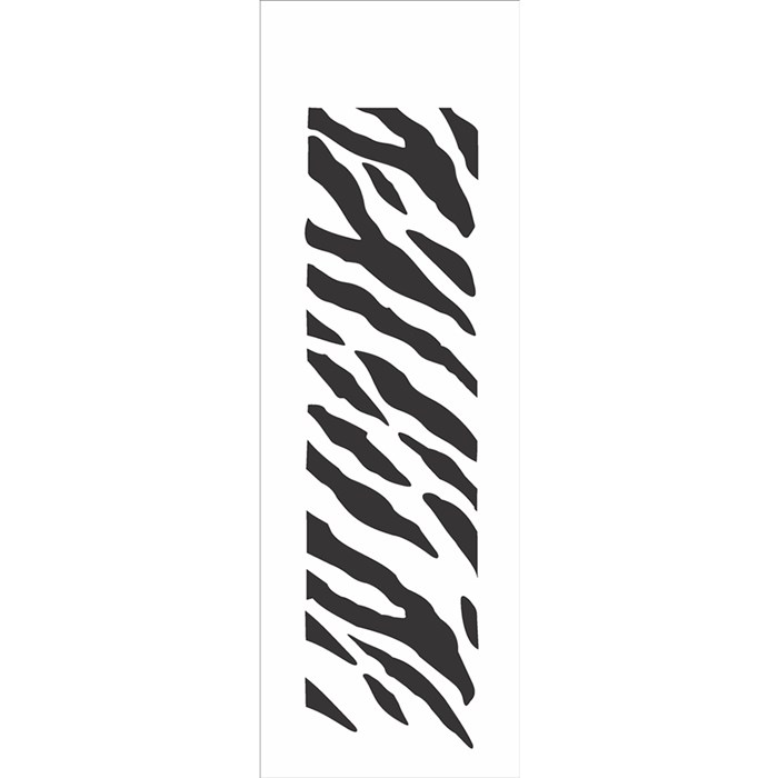 Stencil OPA 10x30 Simples 1 Chapa (OPA044) Pele de Zebra