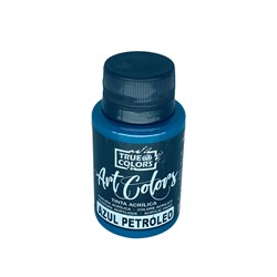 Tinta Acrilica Art Colors 60ml - Azul Petróleo 7565 - True Colors