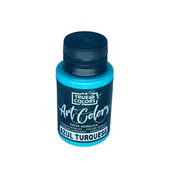 Tinta Acrilica Art Colors 60ml - Azul Turquesa 7569 - True Colors