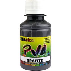 Tinta PVA Fosca para Artesanato True Colors 100mL - 7103 Grafite